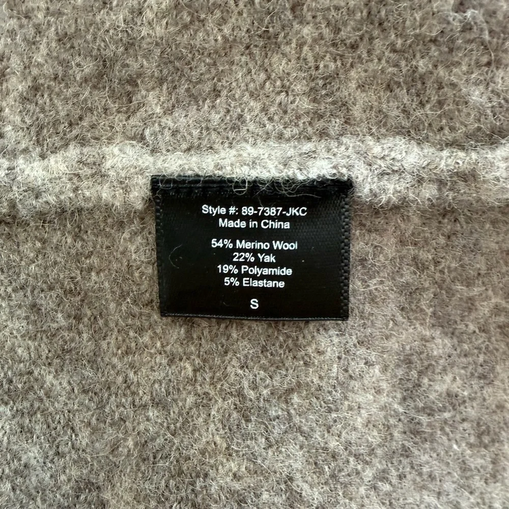 Jenni Kayne Sweater Coat in Oatmeal - Picture 4 of 5